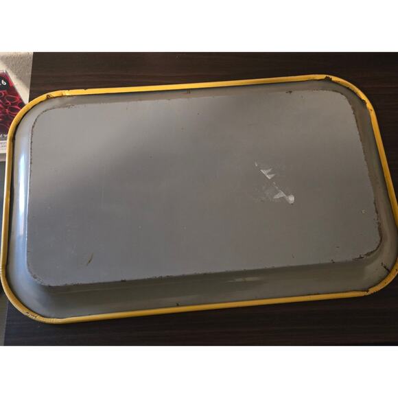 Vintage yellow rose snack tray - Picture 2 of 2